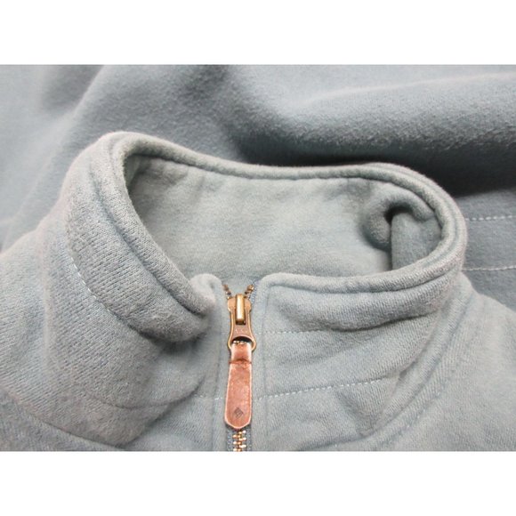 Columbia women's zip front mock neck full zip fleece sweatshirt L‎ - Picture 11 of 13